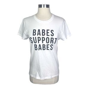 Prince Peter Collection Babes Support Babes Crew Neck Tee - Size XS